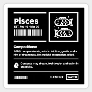 Pisces Sticker